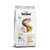 Натурална суха храна Dibaq Sense Chicken & Duck Hypoallergenic с прясно пилешко месо и патица